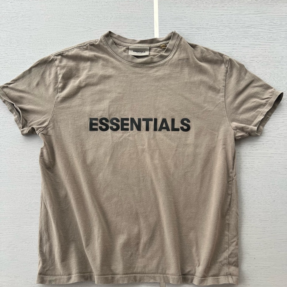 Essentials Beige T-Shirt